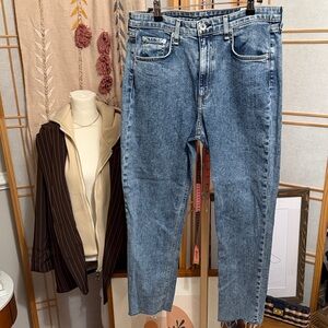 Rag & Bone Nina High Rise Ankle Cigarette Jeans Size 30